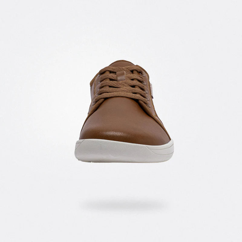 Hobibear Ivy Barefoot Dress Shoes | Zero-Drop Professional (Brown)