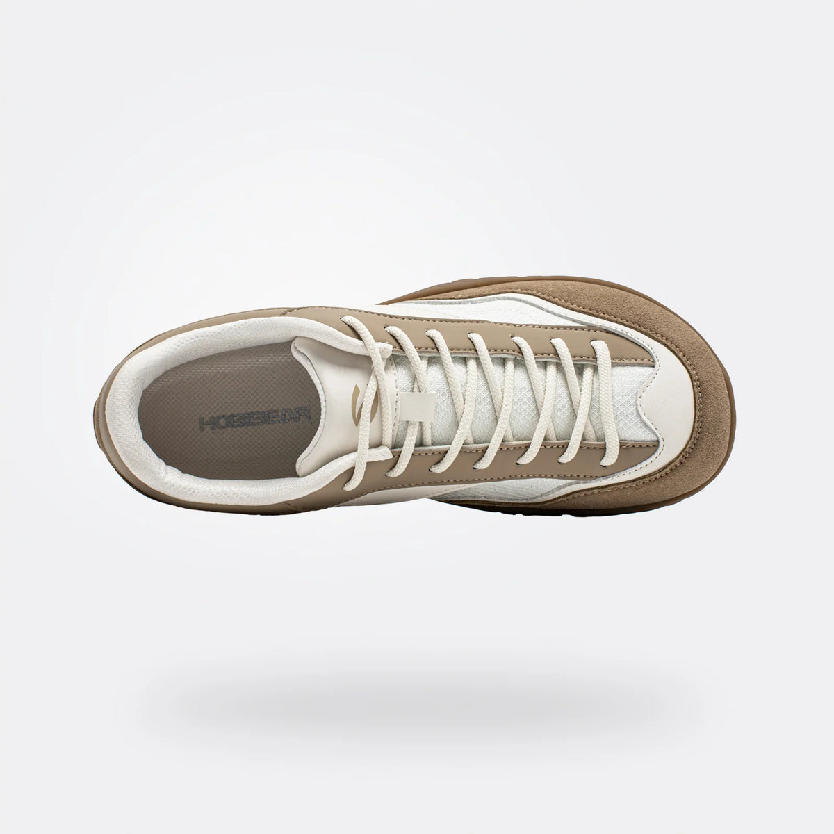 Hobibear - Hollow - Wide Toe Sneakers (Beige X White)