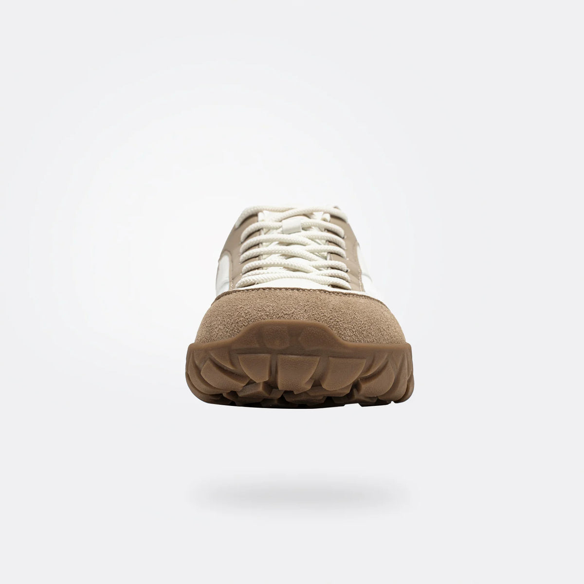Hobibear - Hollow - Wide Toe Sneakers (Beige X White)