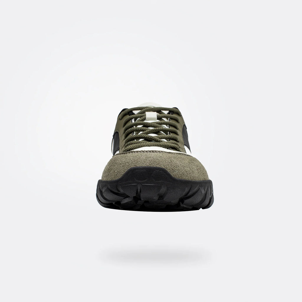 Hobibear - Hollow - Wide Toe Sneakers (Green X White)