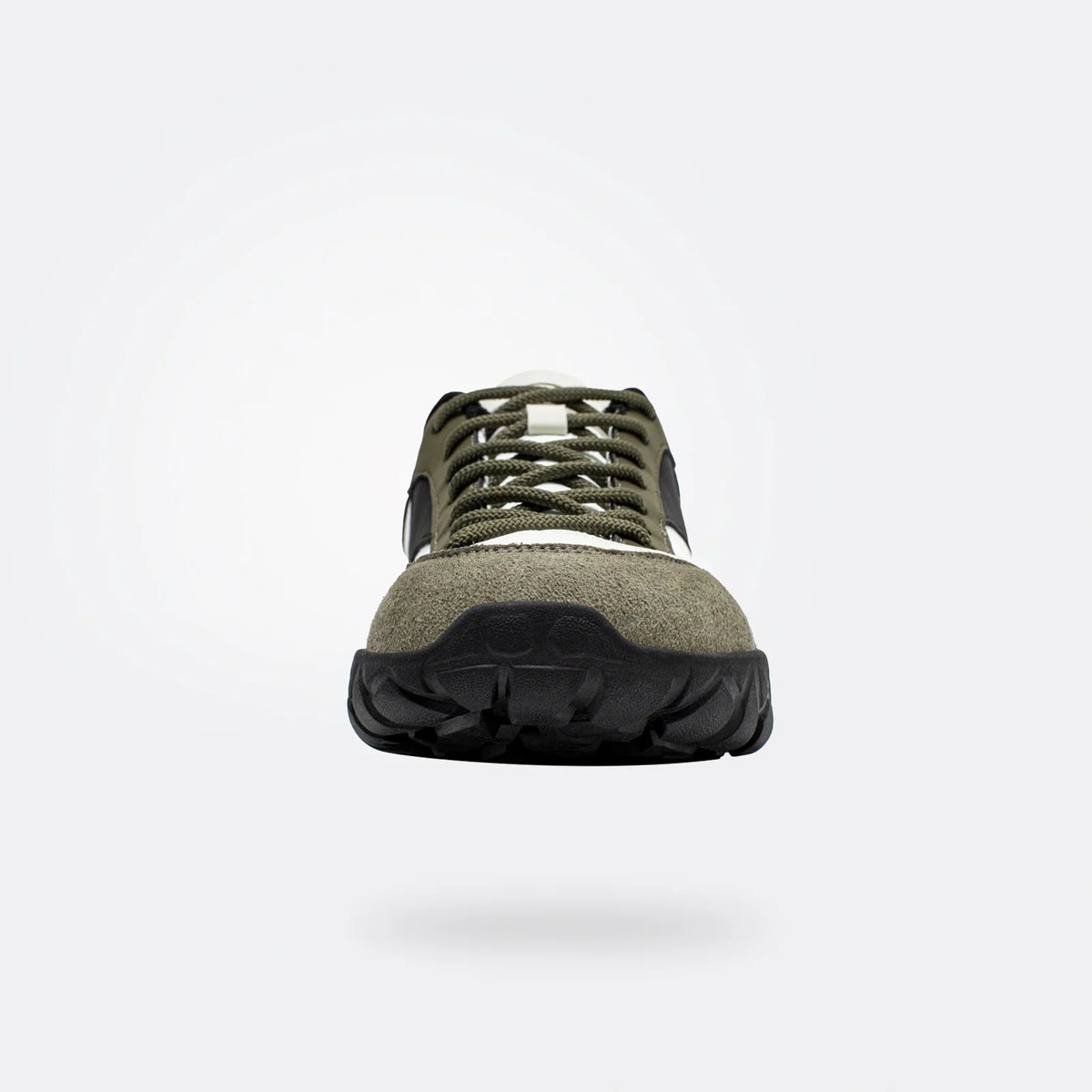 Hobibear - Hollow - Wide Toe Sneakers (Green X White)