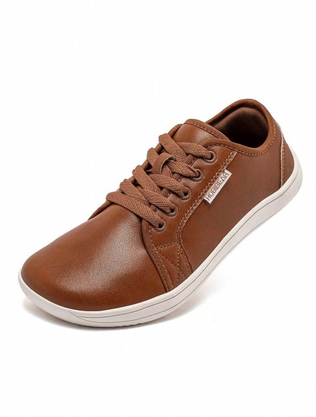 Hobibear Ivy Barefoot Dress Shoes | Zero-Drop Professional (Brown)