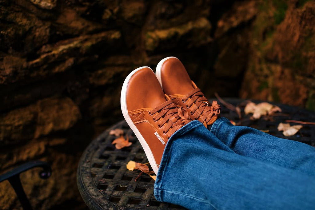 Hobibear Ivy Barefoot Dress Shoes | Zero-Drop Professional (Brown)