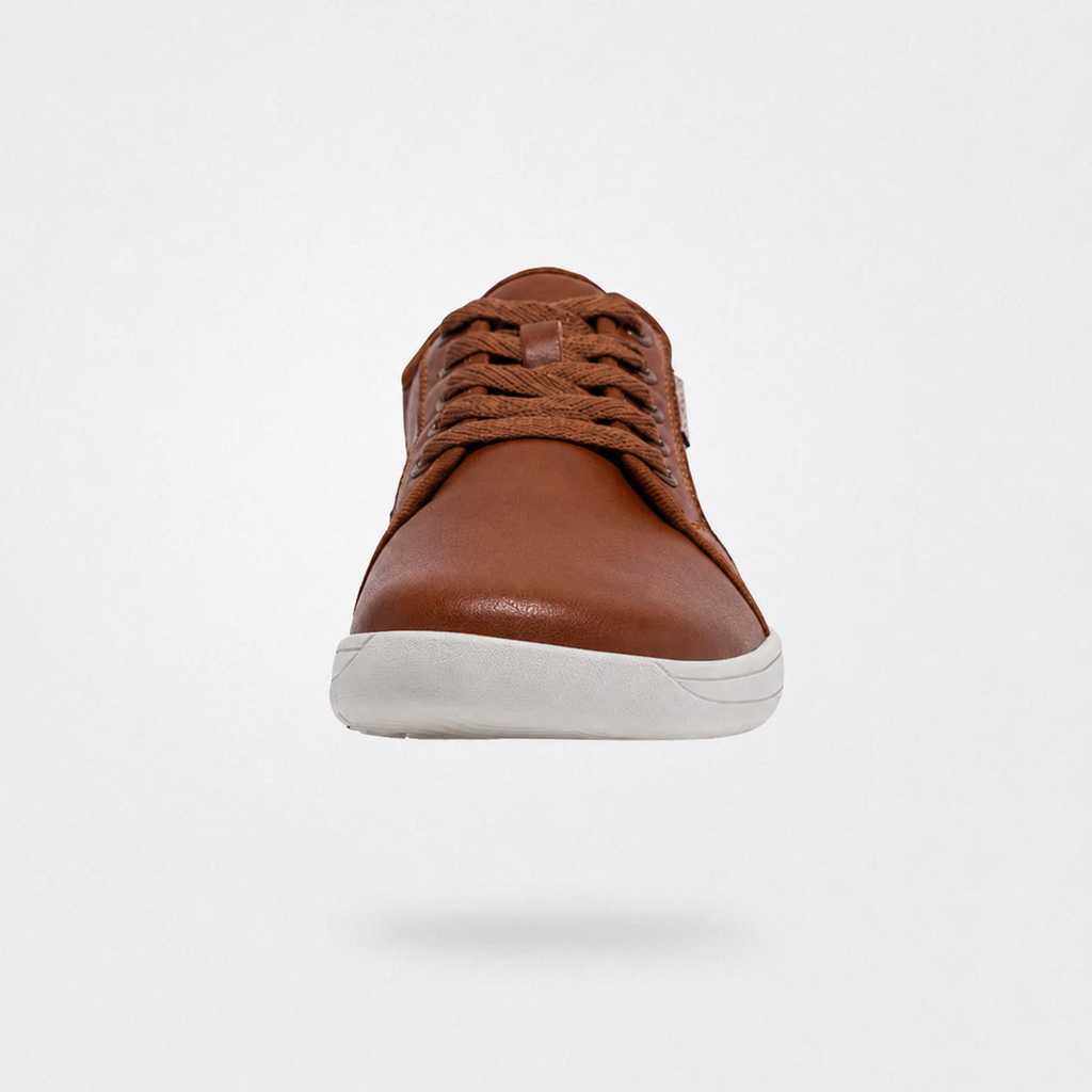 Hobibear Ivy Barefoot Dress Shoes | Zero-Drop Professional (Brown)