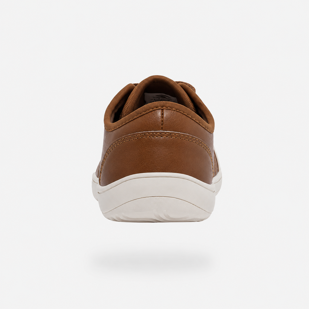 Hobibear Ivy Barefoot Dress Shoes | Zero-Drop Professional (Brown)