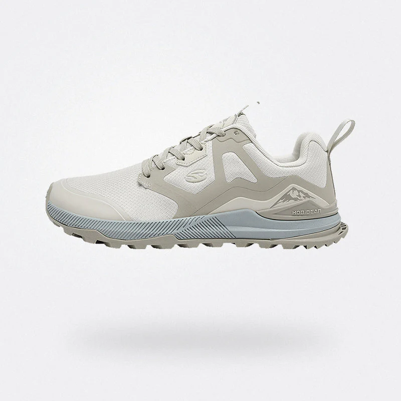Hobibear Aurora Wide Toe Sneakers | Cushioned Athletic Zero-Drop (Beige)