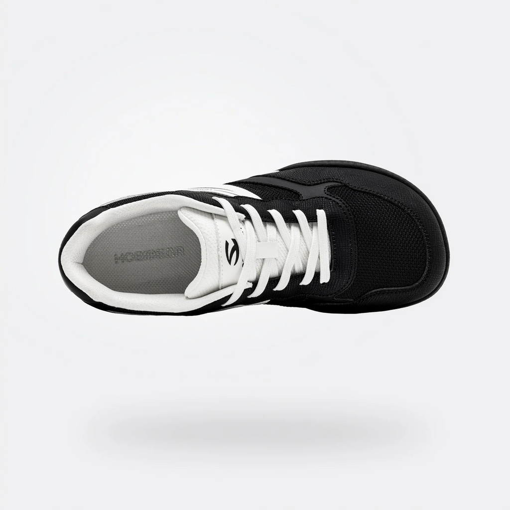 Hobibear Heather Wide Toe Sneakers (Black)