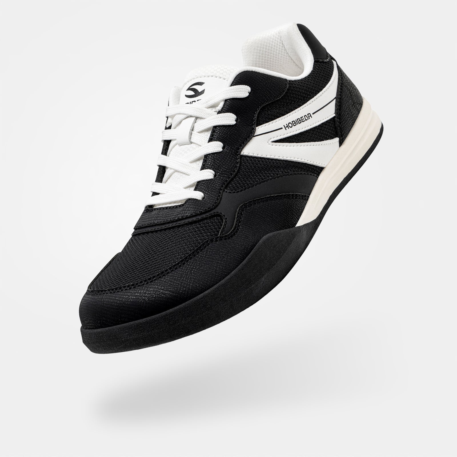 Hobibear Heather Wide Toe Sneakers (Black)