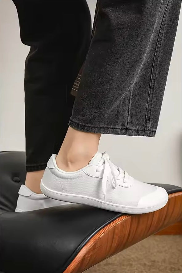 KeepYoung - Wide Toe Barefoot Shoes (White)