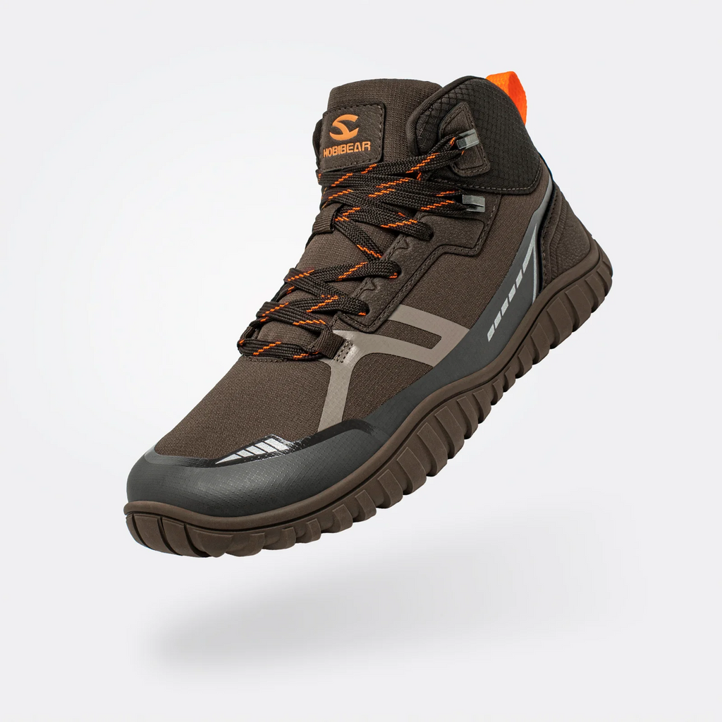 Hobibear Barefoot Boots | Zero-Drop, Wide Toe Box (Brown)