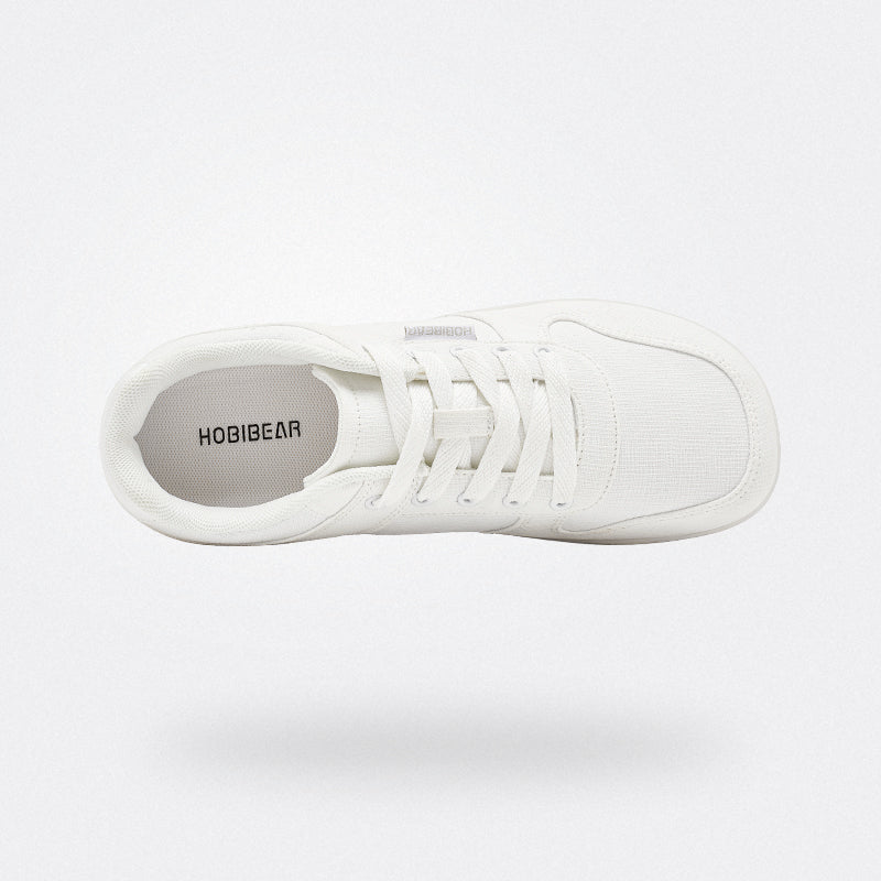 Hobibear Agave - Barefoot Shoes (White)