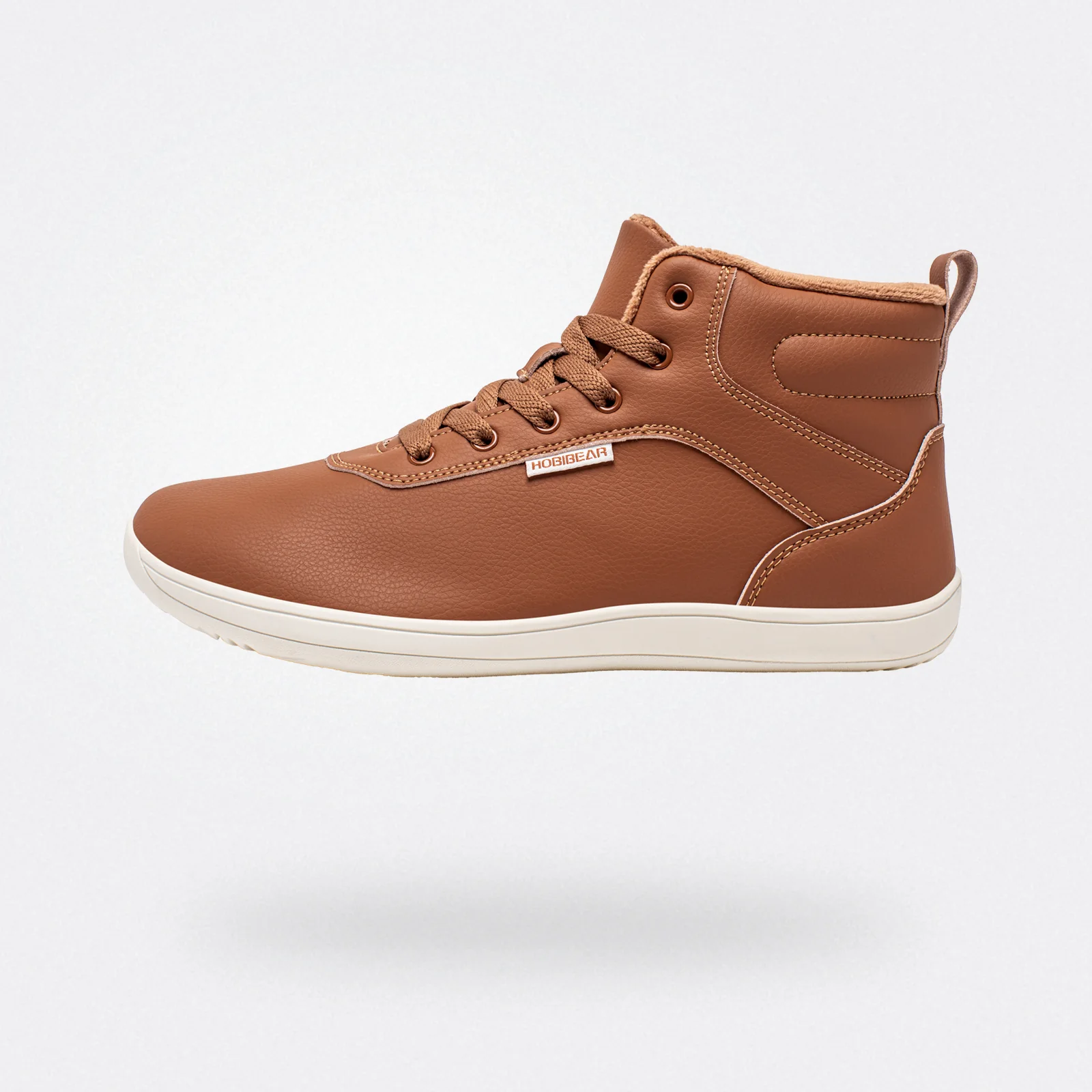 Hobibear Spruce: Waterproof Zero-Drop Winter Barefoot Boots (Brown)