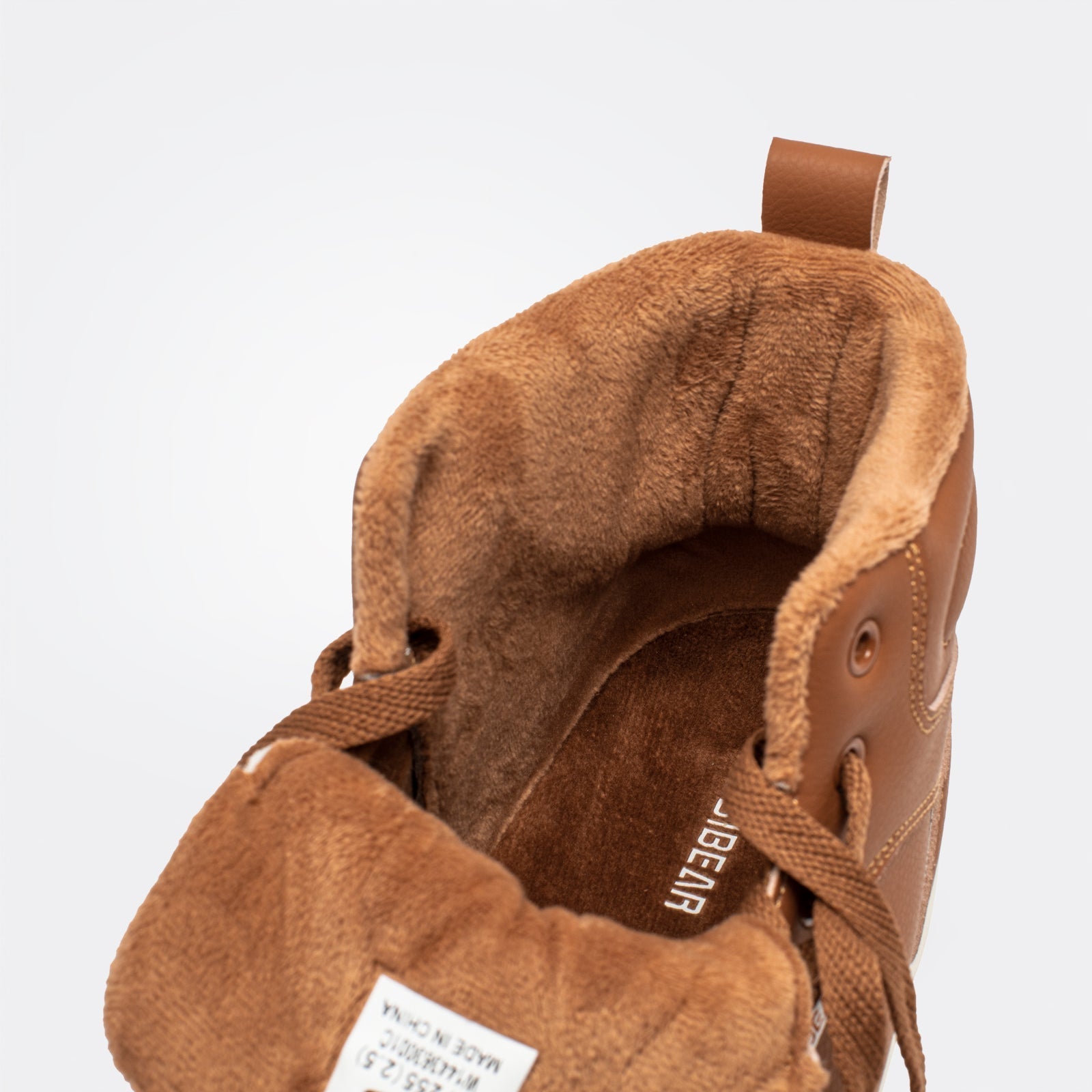 Hobibear Spruce: Waterproof Zero-Drop Winter Barefoot Boots (Brown)