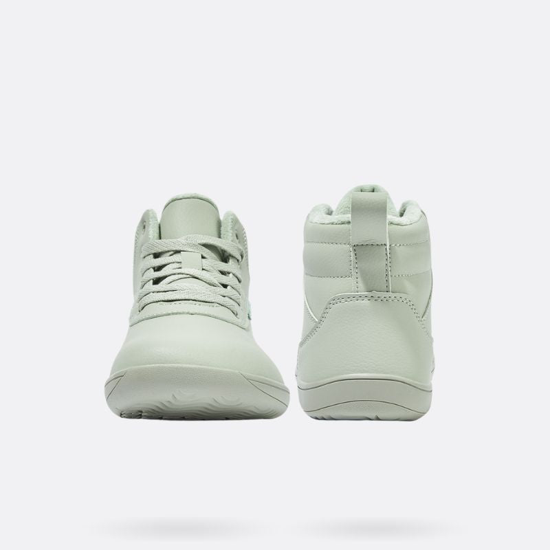 Hobibear Spruce: Waterproof Zero-Drop Winter Barefoot Boots (Green)