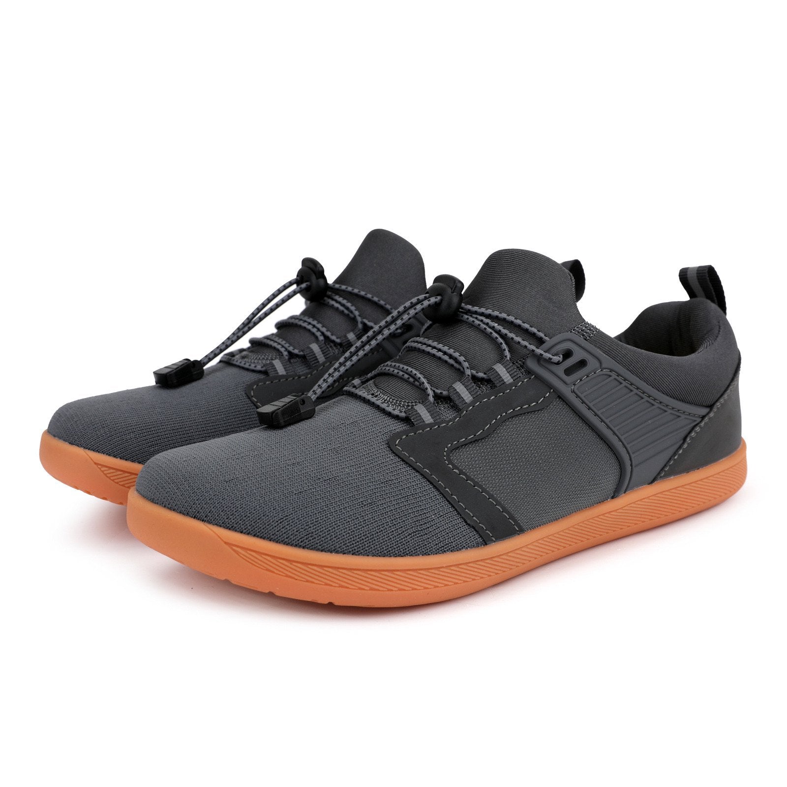 Sovimivos Barefoot Shoes Minimalist Trainers | Wide Toe Box Zero-Drop Shoes (Gray)