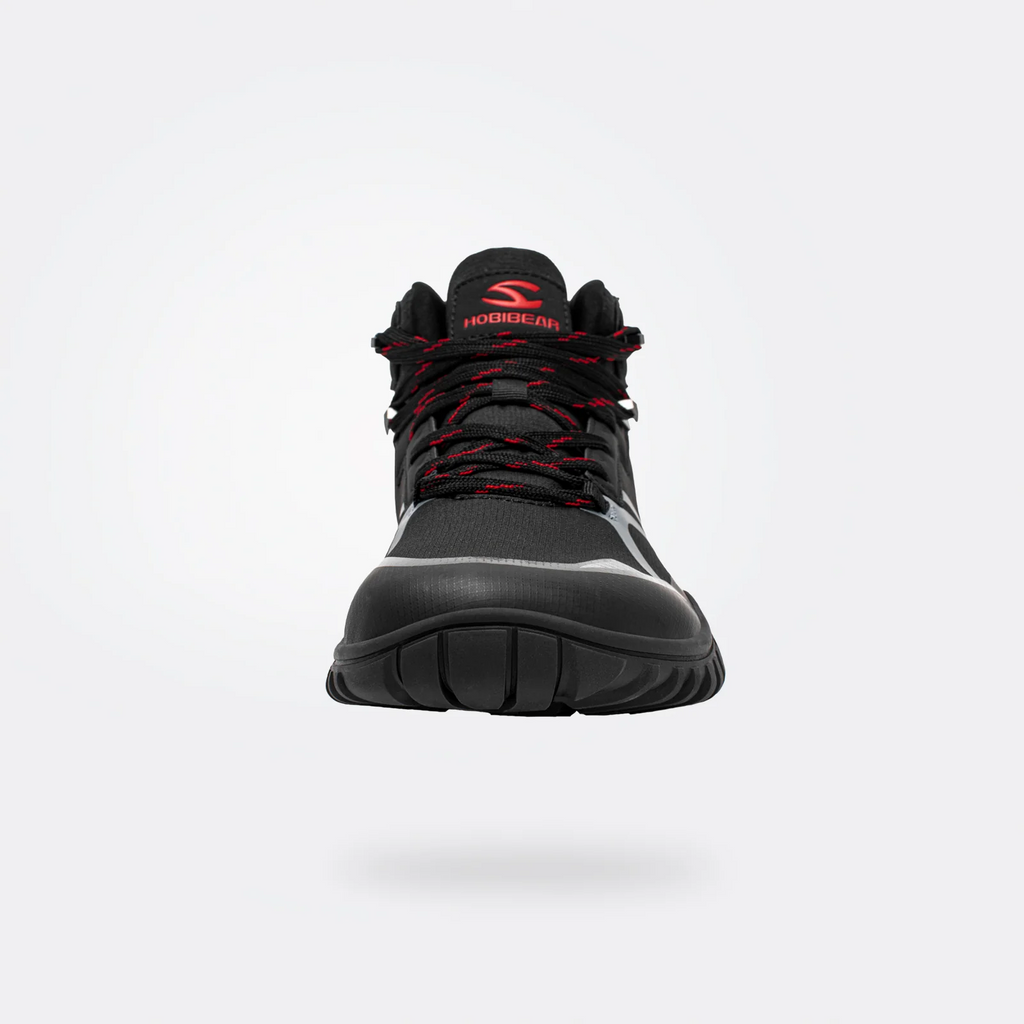 Hobibear Barefoot Boots | Zero-Drop, Wide Toe Box (Black)